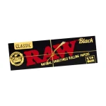 Raw Classic Black 1 1/4 Rolling Papers
