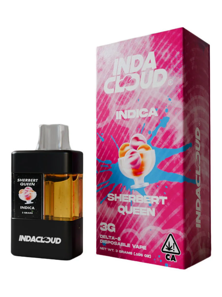 Sherbet Queen IndaCloud Delta 8 Disposable 3G