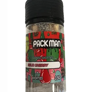 Sour Cherry Pack Man THCA Dimond Shorties Pre-Rolls 7ct 3.5G