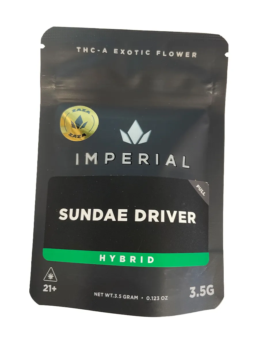 Sundae Driver Imperial High-Grade Zaza THCA Flower 3.5G