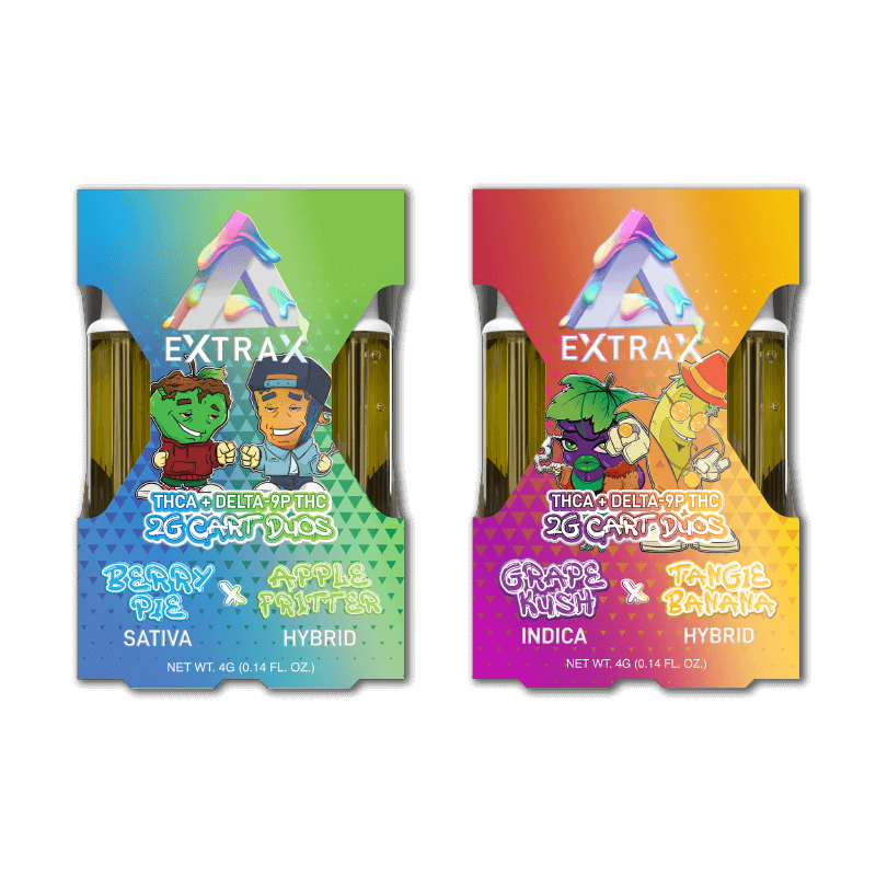 THCA 2G Cartridge Duo | Adios Blend