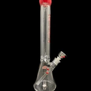 Thunder Glass Red Cherry Beaker