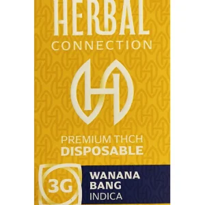 Wanana Bang Herbal Connection Premium THCH Disposable 3G
