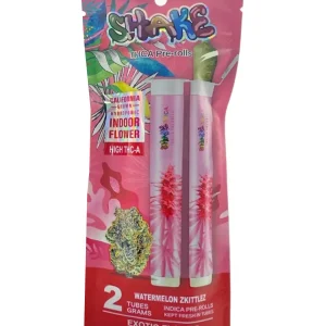 Watermelon Zkittlez Shake Exotic THCA Pre-Rolls 2G