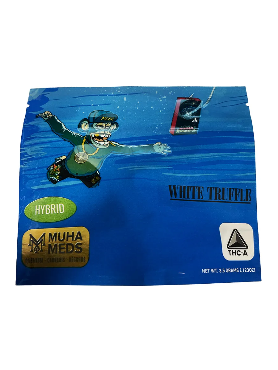 White Truffle Muha Meds Premium THCA Flower Bag 3.5G