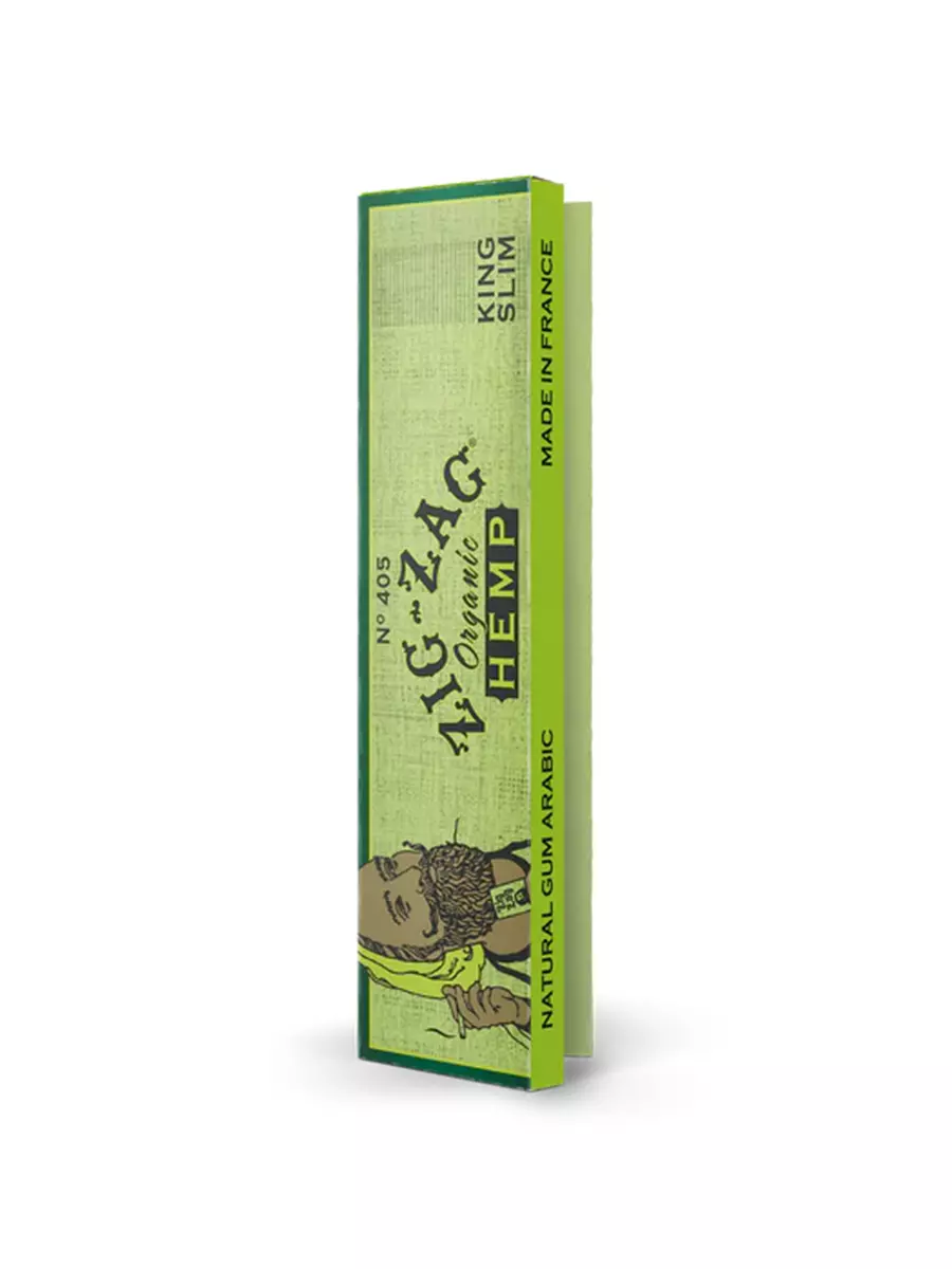 Zig Zag King Slim Organic Hemp Rolling Papers