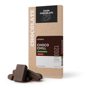 1,200mg Choco Chill (Dark Chocolate) Bar - Delta 8