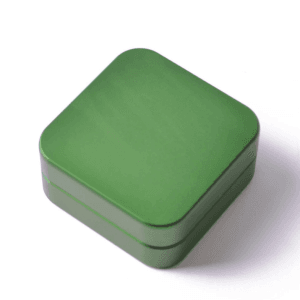 2 Piece Aluminum Square Grinder - Green