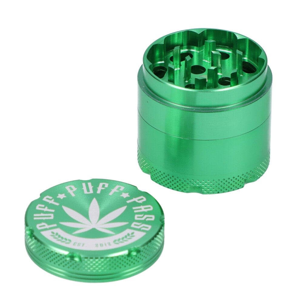3 Stage 40mm Aluminum Grinder - Green