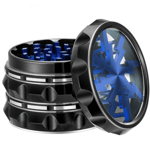 4 Piece Aluminum Lighting Teeth Grinder