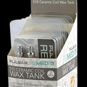 6pc Display ReMEDi Ceramic Coil Wax Tank