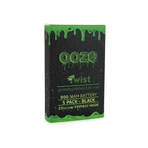 900 Twist Battery - 5 Pack - Black