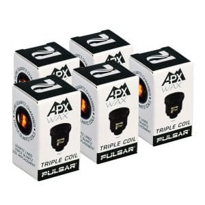 APX Wax V3 Replacement Triple Quartz Coil 5 Pack