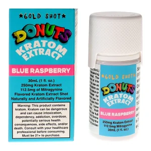 Blue Raspberry Donuts Kratom Extract 30ml 250mg