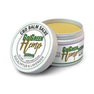CBD Balm Salve Eucalytus & Lavender 2000mg / 1oz