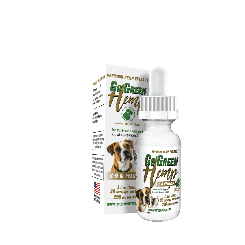CBD Dog & Cat Oil Tincture Drops 250mg