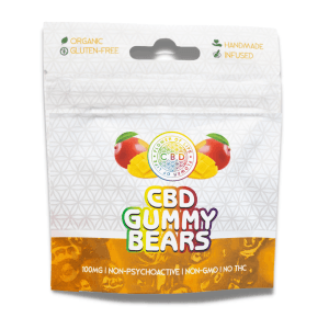CBD Gummy Bears (100MG CBD) | Flavor: Mango