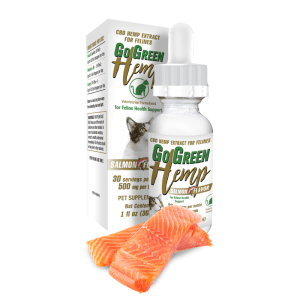 CBD Oil For Cats Salmon Flavored