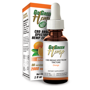 CBD Oil Orange Tinctures 2000mg