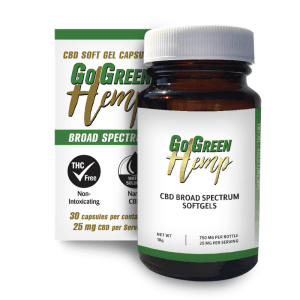 CBD SoftGel Capsules 25mg