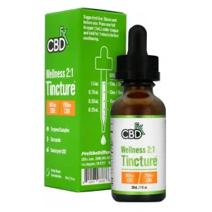 CBDfx Wellness 2:1 Oil Tincture 500mg 30ml