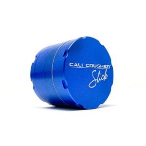 Cali Crusher Slick 2" 4 Piece Grinder - Blue