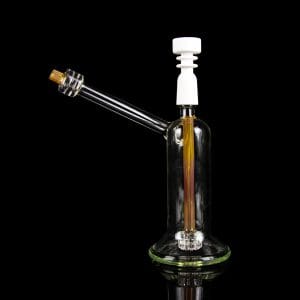 Concentrate Bubbler with Stereo Perc and Ceramic Nail
