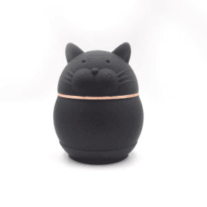Cute Animal Aluminum Grinder - Black / Cat