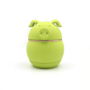 Cute Animal Aluminum Grinder - Green / Pig