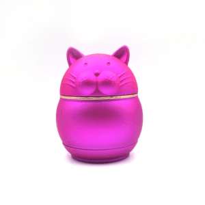 Cute Animal Aluminum Grinder - Pink / Cat