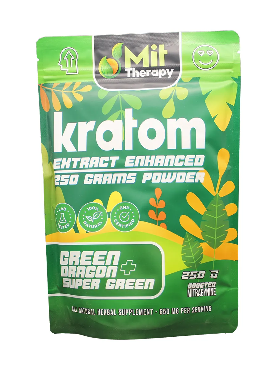 Green Dragon | Super Green Mit Therapy Kratom Extract Powder 250G