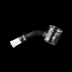Honeybee Herb 45 Degree Thermal Quartz Banger - Yellow Line
