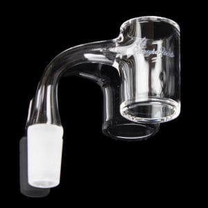 Honeybee Herb 90 Degree Original Bevel Quartz Banger - Black Line