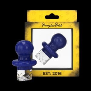 Honeybee Herb Button Top Vortex Carb Cap