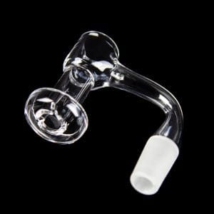 Honeybee Herb Honeysuckle Bevel Quartz Banger - Black Line