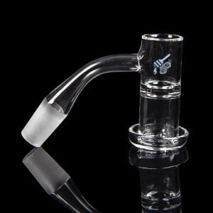 Honeybee Herb Honeysuckle XL Quartz Banger - Yellow Line