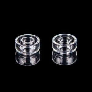 Honeybee Herb Quartz Dishes For The Titanium 6-In-1 Hybrid - 2 Pack
