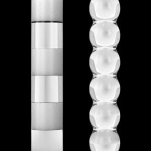 Honeybee Herb Zebra & Bubble Pillars - 2pk