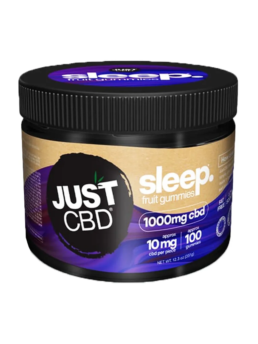 Just CBD Sleep Fruit Gummies 1000mg
