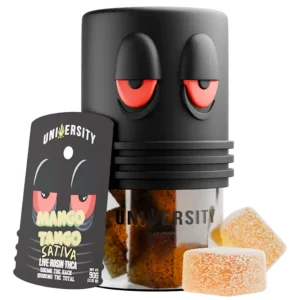Mango Tango University THCA Live Rosin Gummies 10G