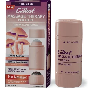 Massage Therapy Tension Release Cutleaf Hemp Roll On 2000mg