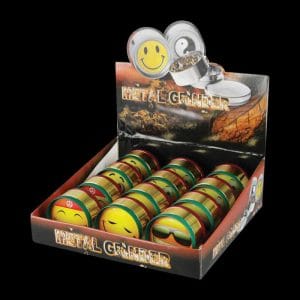 Metal Herb Grinders - Bulk 12 Pack