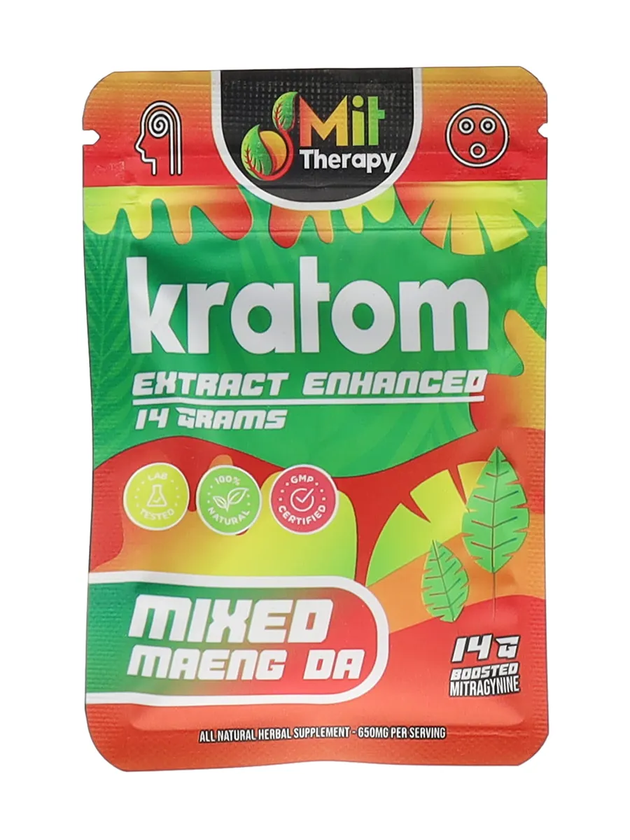 Mixed Maeng Da Mit Therapy Kratom Extract Powder 14G