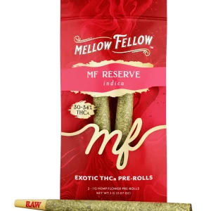 Mr. Reserve Mellow Fellow Exotic THCA Pre-Roll 2ct 2G