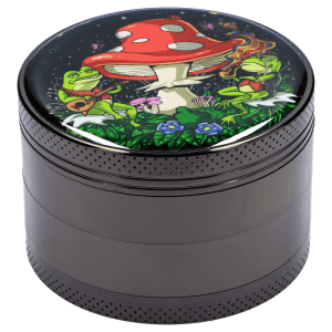 Mushroom Frogs 63mm Chrome Grinder