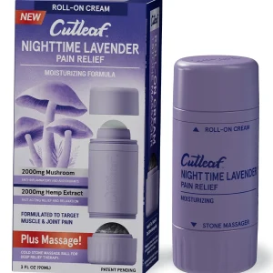 Nighttime Lavender Moisturizing Cutleaf Hemp Roll On 2000mg