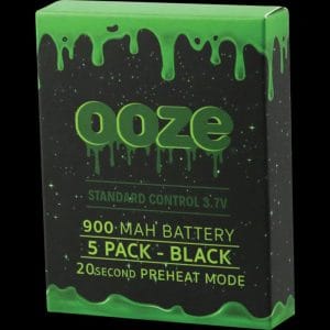 Ooze Standard Batteries - 5 Pack
