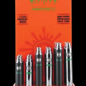 Ooze Standard Voltage Battery Display - Assorted 24 Pack