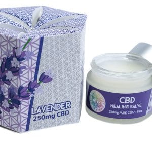 Organic CBD Healing Salve (750mg CBD-1 ounce) | Scent: Lavender