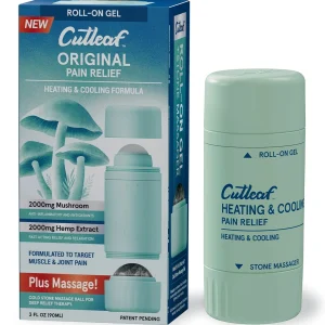 Original Heating and Cooling Cutleaf Hemp Roll On 2000mg